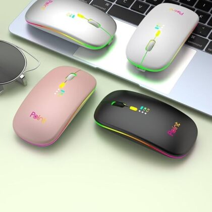 Mouse wireless rechargable point pt20 +bluetooth