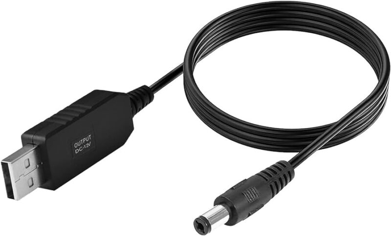 Cable USB TO DC 5V TO 12V
