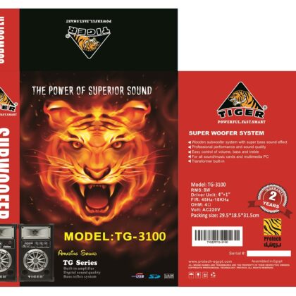 Subwoofer 4inch tiger 3100 2pc