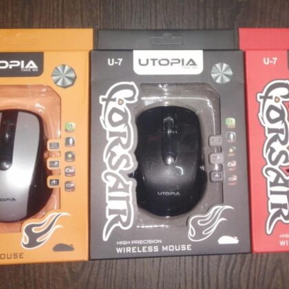 Mouse wireless utopia u7 big packet