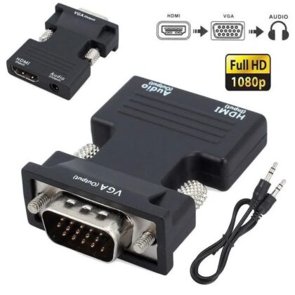 Convert hd to vga hd female to vga male with audio
