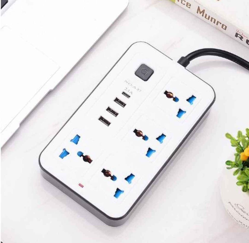 Power strip 4port 3usb+typc