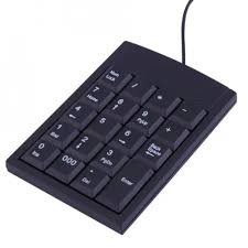 num lock packet plastic