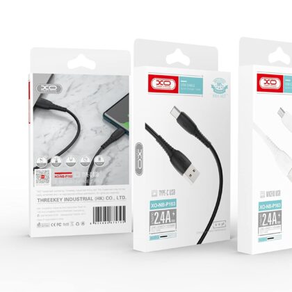 Mobile cable typec 2.4a pvc xo p163