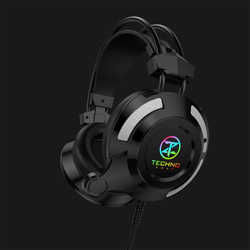Headphone gaming techno zone k41 vib usb 7.1