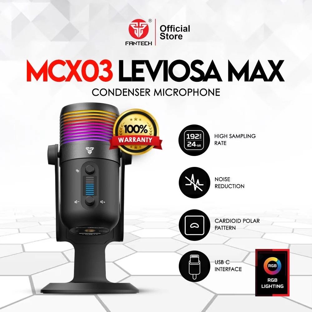 Mic gaming fantech levisoa max mcx03