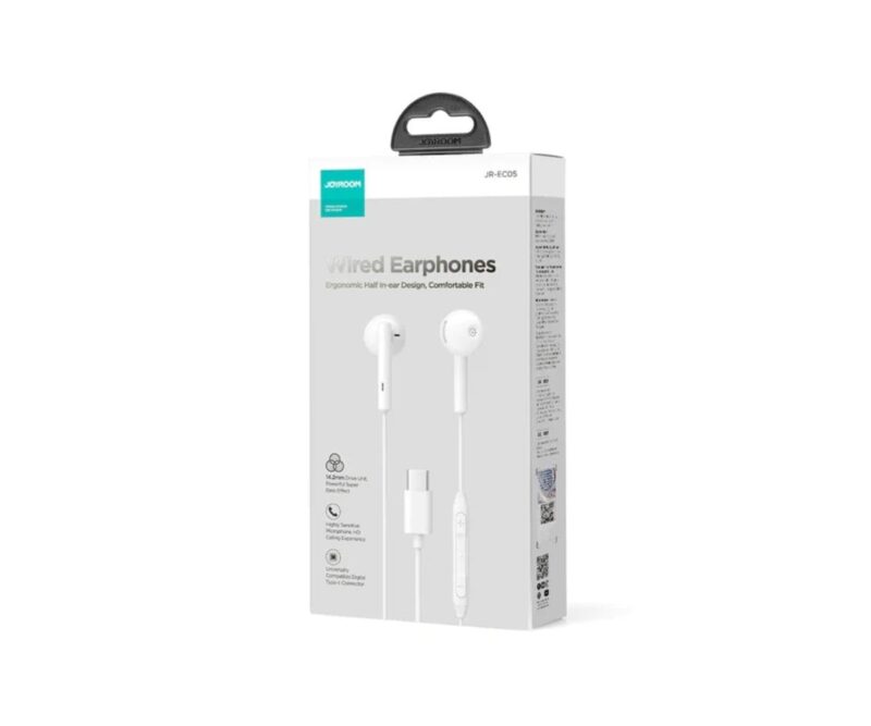 Earphone typec joyroom ec05 11months warranty