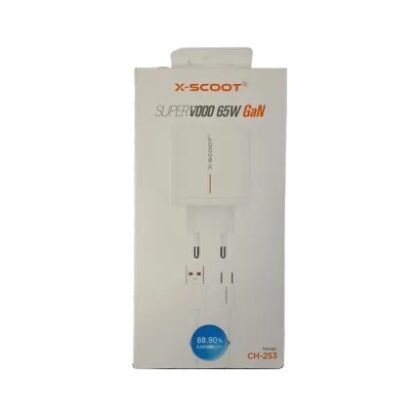 Mobile charger typec super vooc 65w xscoot ch253