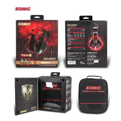 Headphone gaming somic e95 usb 5.1 red light