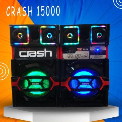Subwoofer 10inch crash x15000 with mic wireless