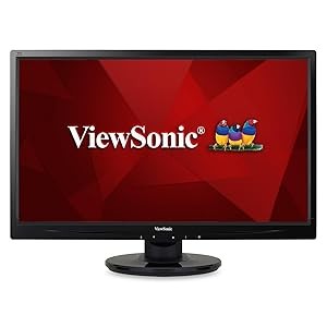Monitor led 24inch viewsonic vx2457-mhd/2439smh vga dvi (hd with speakers) gradea