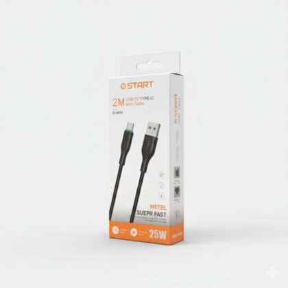 Mobile cable typec fastcharge 25w 2meter start sta019