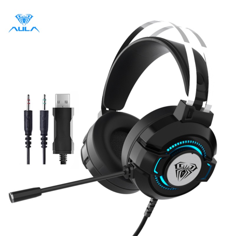 Headphone gamin Aula 602 1socket + usb 5*1