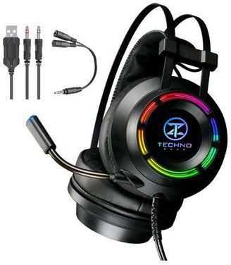 Headphone gaming techno zone k47