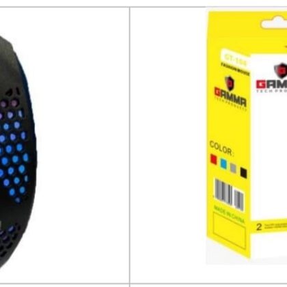 Wired Mouse gamma gt104 light