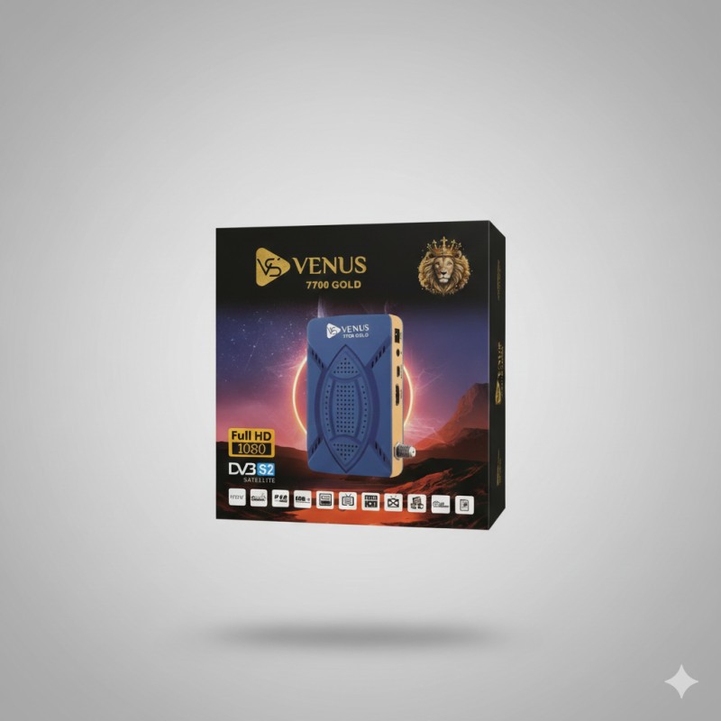 receiver big board daky high venus 7700 gold