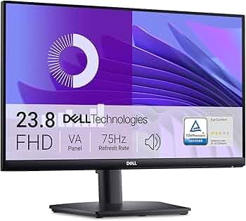 Monitor led 24inch dell e2425hs ips framless 75hz gradea plus