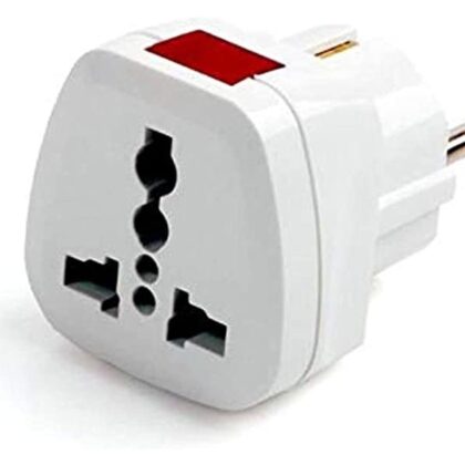 Power strip triple head one port with lamp