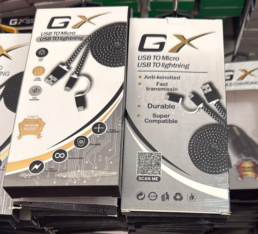 Mobile cable micro with iphone head gx 2m