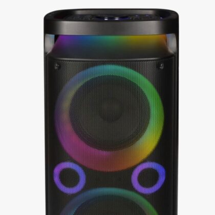 Subwoofer rechargeable 8inch tiger 8800 double party +mic wireless