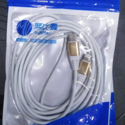 Mobile cable typec to iphone metal in bag 2M